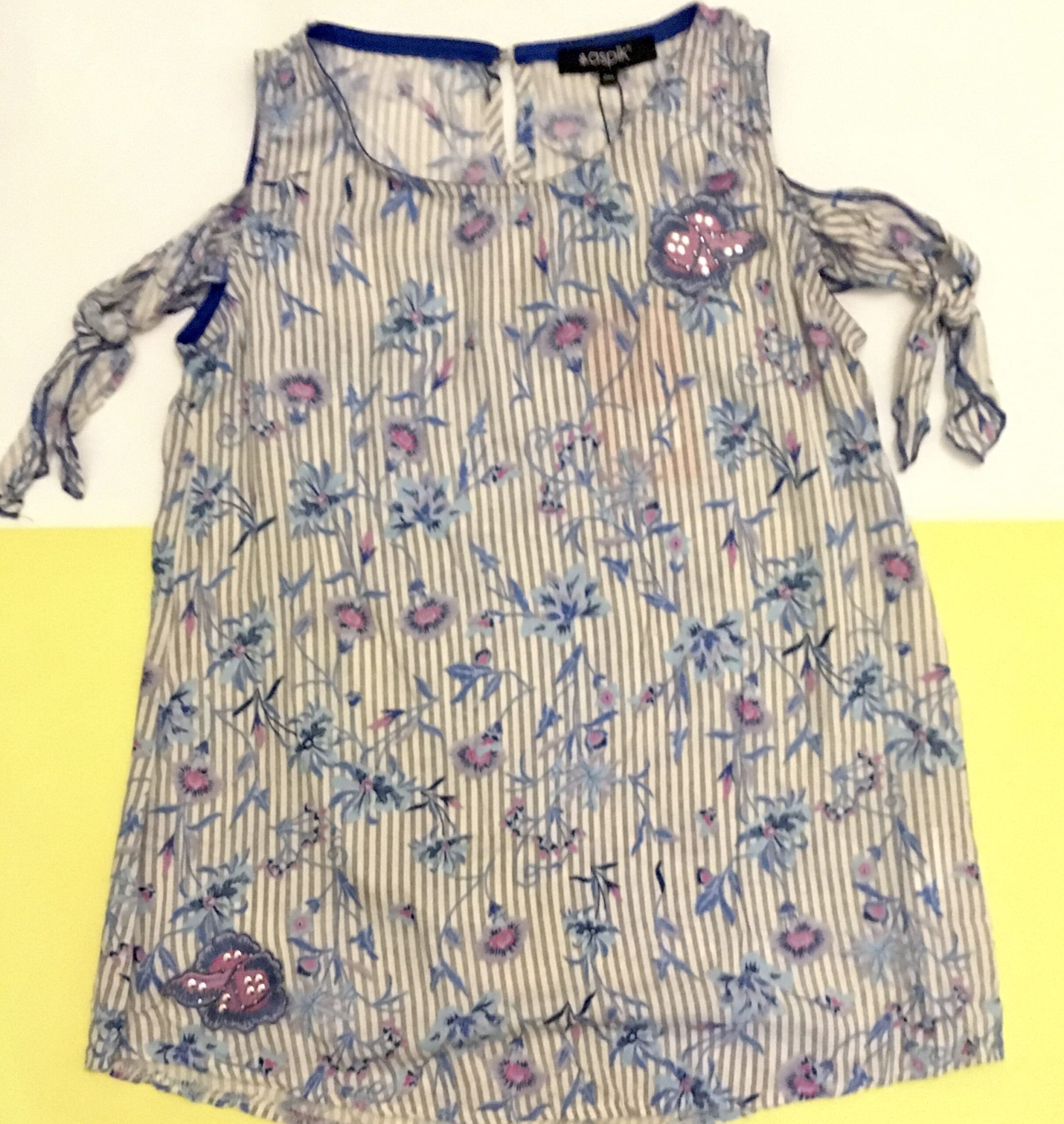 Blusa aspik azul ch