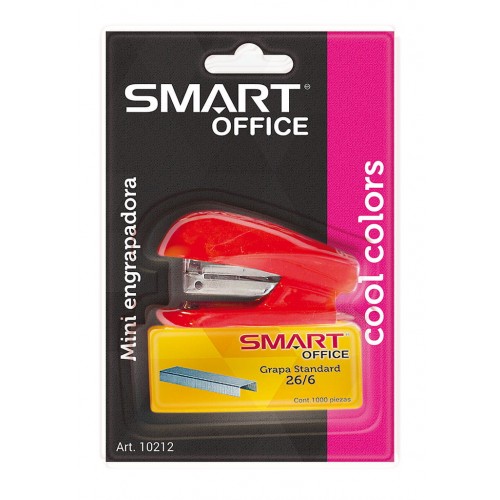 Engrapadora de Plástico Mini Cool Colors C/1000 Grapas Smart – PC-ELECTRÓN