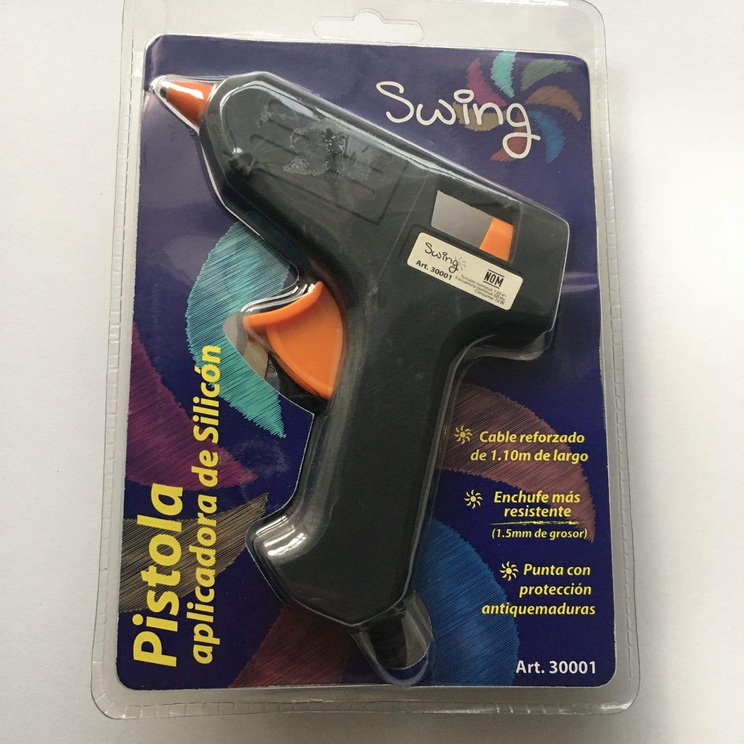 Pistola para Silicón Chica Negra Blt Swing 30001