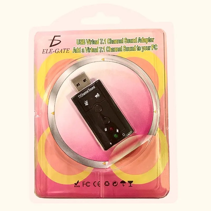 tarjeta de sonido usb elegate
