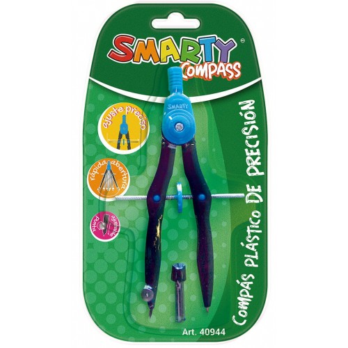 Compas Escolar Plastico Largo Smarty – PC-ELECTRÓN